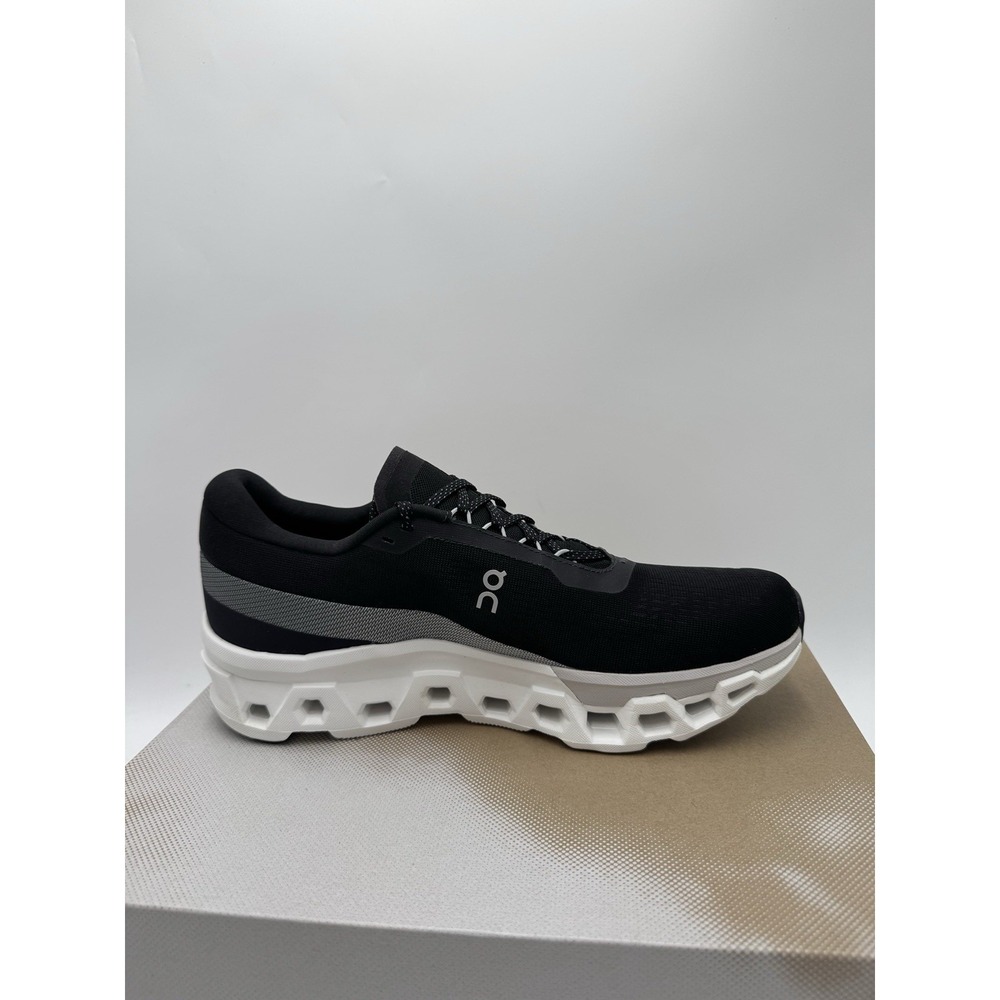 On Men's Cloudmonster 2 Running Shoes Black Frost NWB Size 12 - Picture 4 of 9
